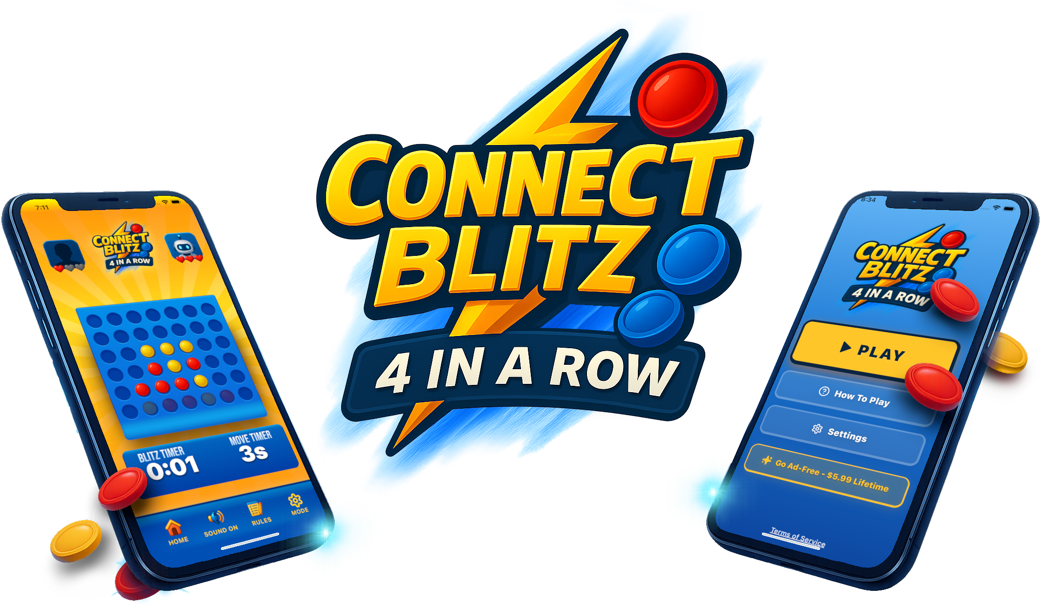 ConnectBlitz: 4 In A Row