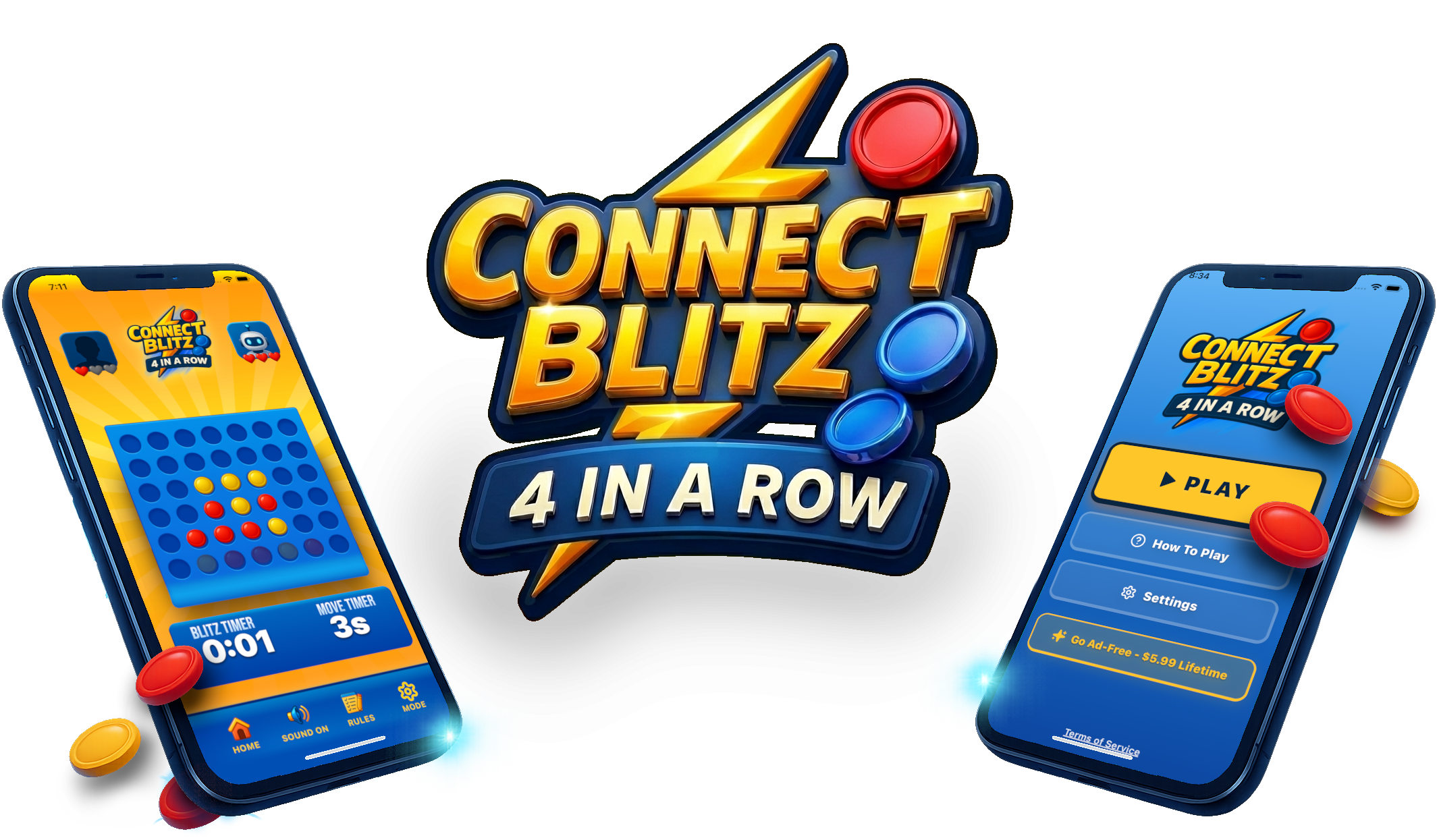 ConnectBlitz: 4 In A Row